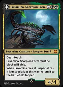 Lukamina, Forma di Scorpione