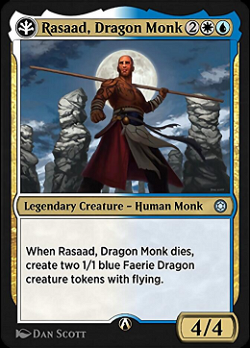 Rasaad, moine dragon image
