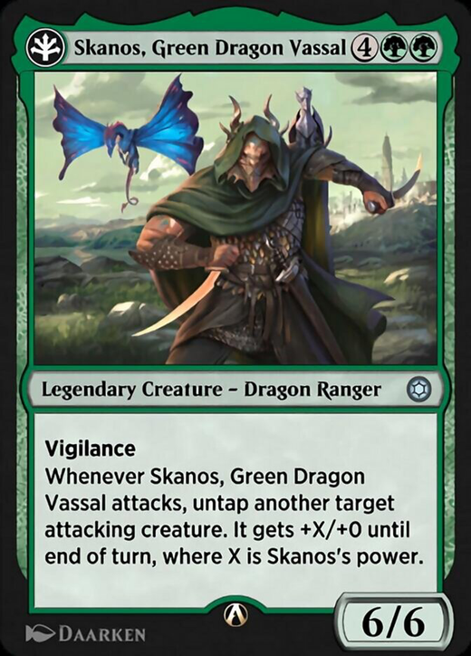 Skanos, Green Dragon Vassal Full hd image