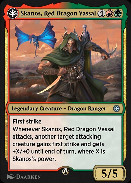 Skanos, Red Dragon Vassal Full hd image
