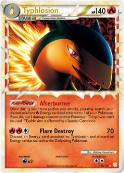 Typhlosion HS 110 - Tiflosion HS 110 image