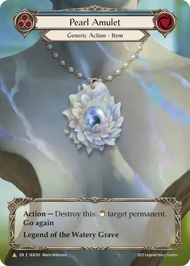 その他 Flesh and Blood Pearl Amulet High Seas Pearl Amulet | Flesh and Blood FAB Cards