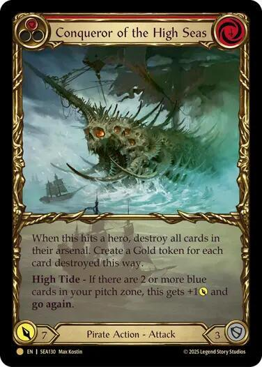 公海の征服者 / Conqueror of the High Seas | Flesh and Blood