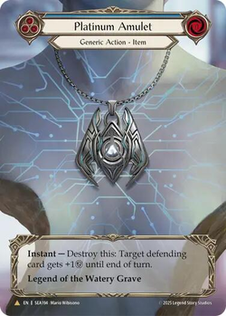 Platinum Amulet image
