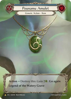 Pounamu Amulet image