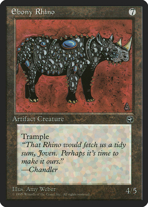 Ebony Rhino image