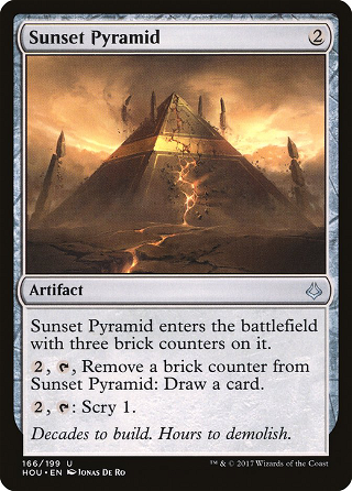 Sunset Pyramid image