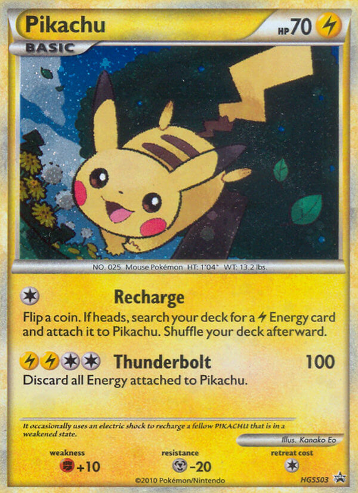 Pikachu PR-HS HGSS03
(Note: The text remains the same in Spanish.) image