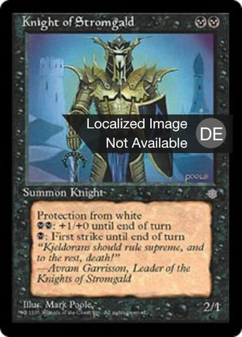 Knight of Stromgald Full hd image
