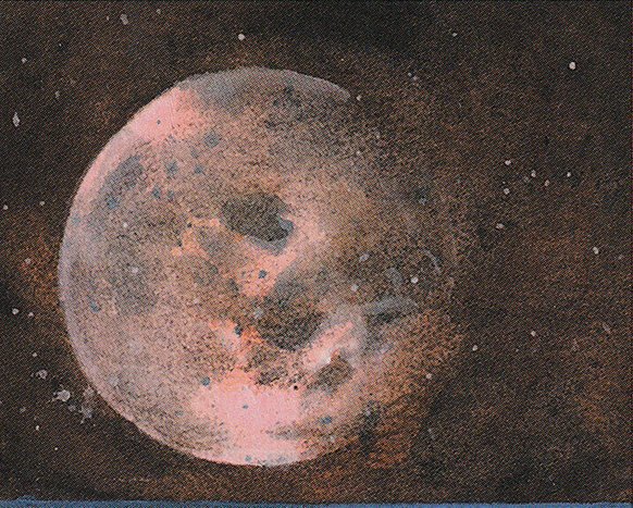 Chaos Moon Crop image Wallpaper