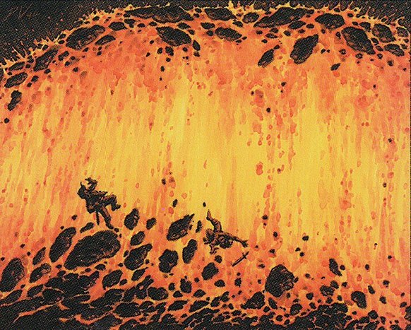 Wall of Lava Crop image Wallpaper