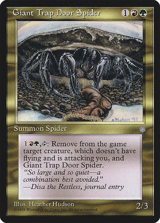 Giant Trap Door Spider image