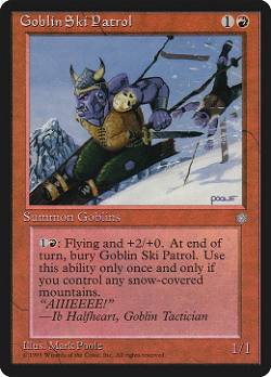 Goblin滑雪巡逻