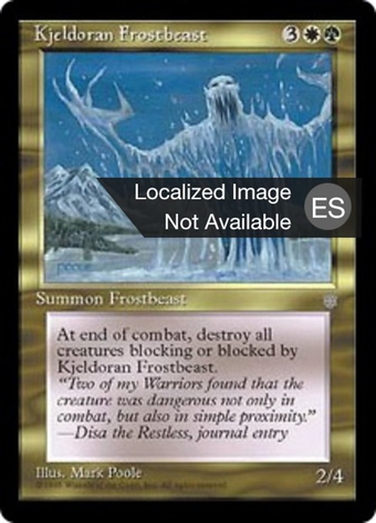 Kjeldoran Frostbeast Full hd image