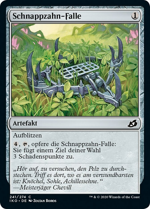 Schnappzahn-Falle image