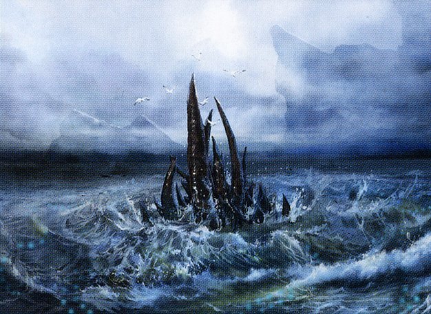 Ominous Seas Crop image Wallpaper