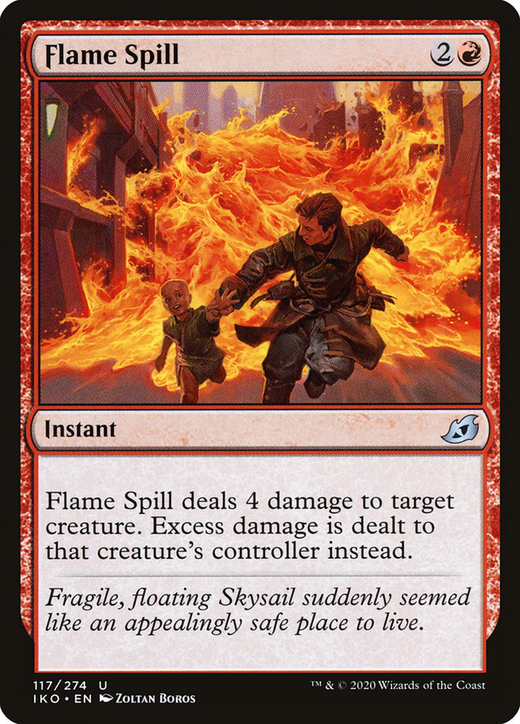 Flame Spill Full hd image