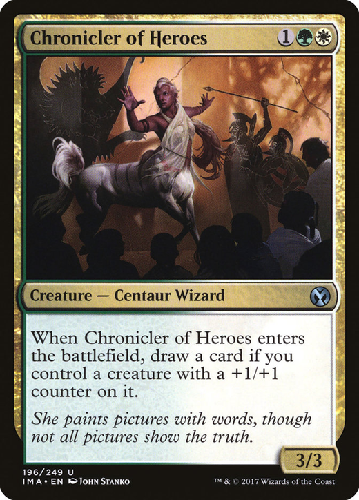 Chronicler of Heroes image