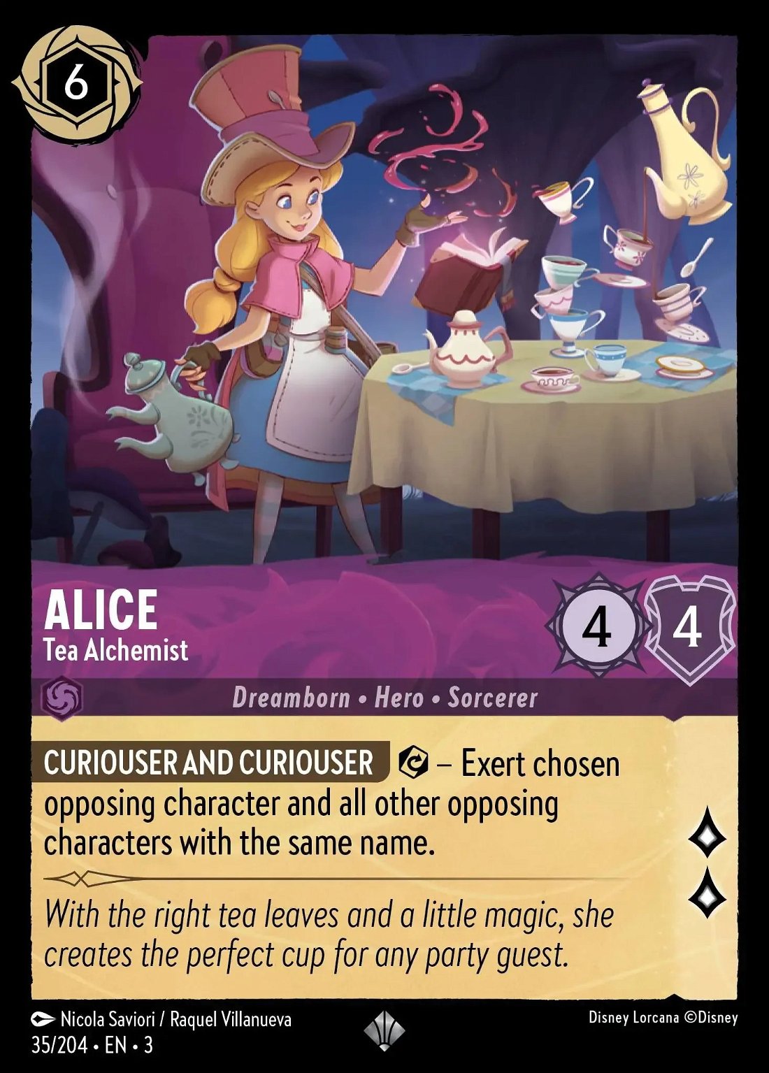 Alice - Tea Alchemist Crop image Wallpaper