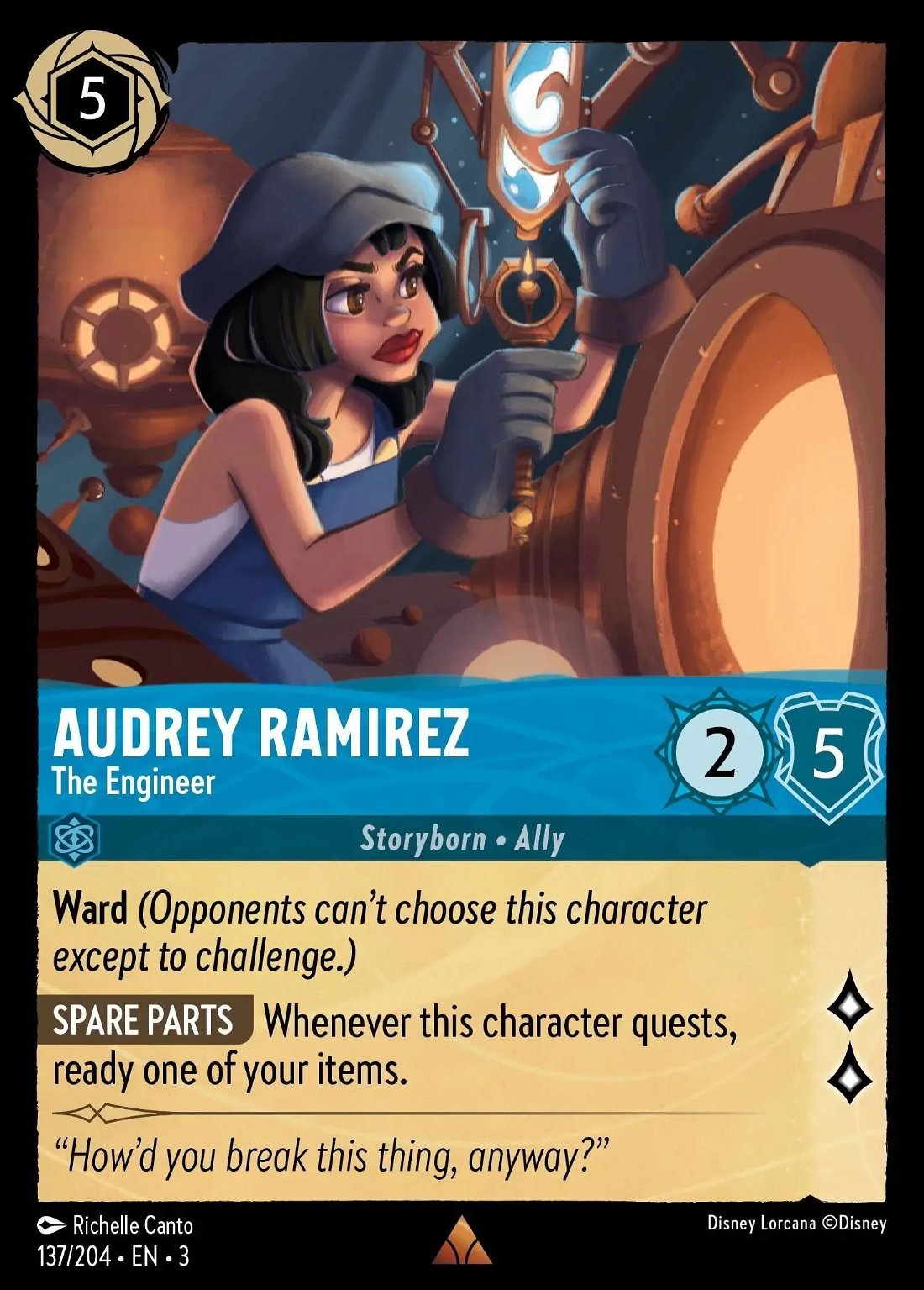 Audrey Ramirez - The Engineer Crop image Wallpaper