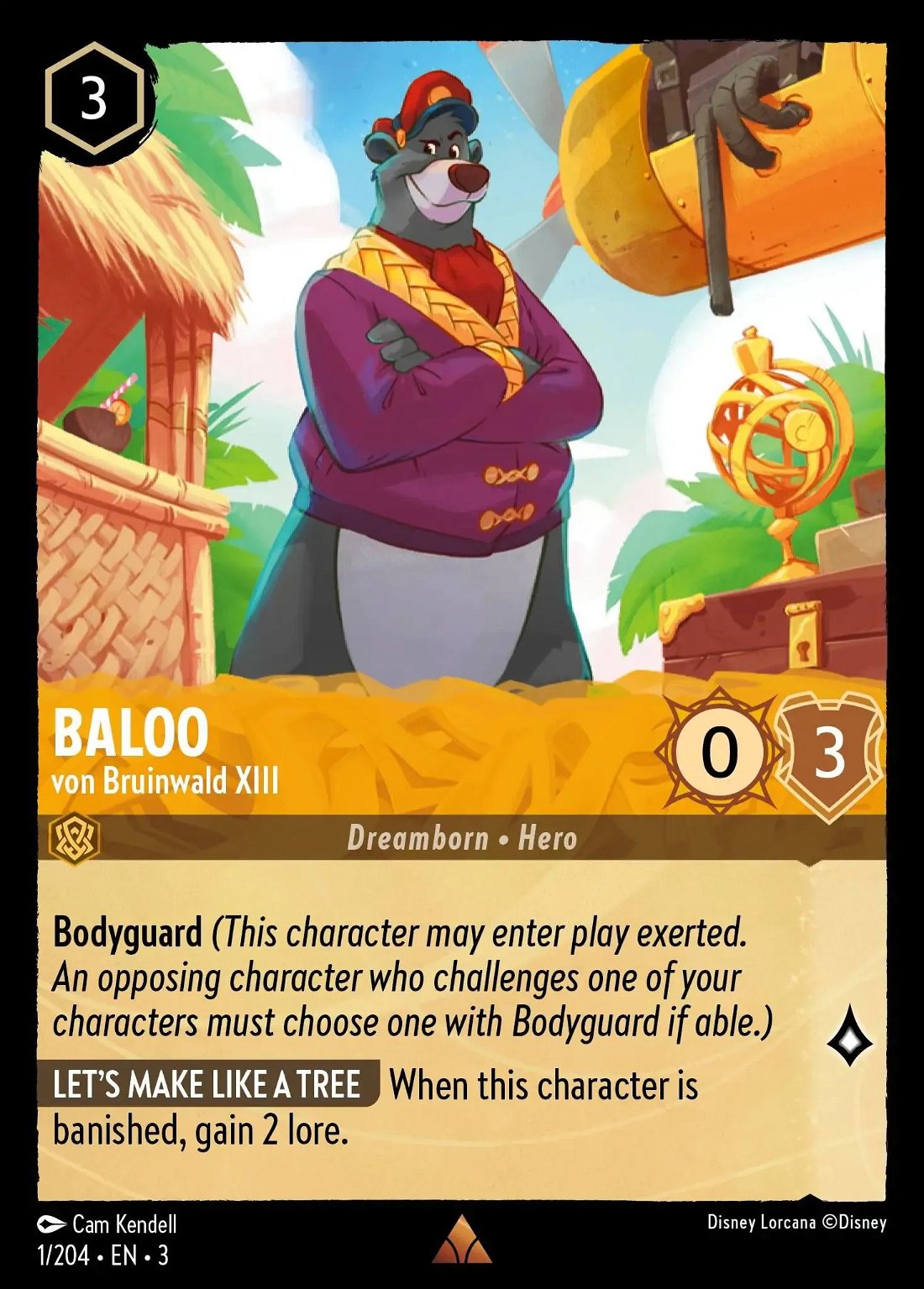 Baloo - von Bruinwald XIII Crop image Wallpaper