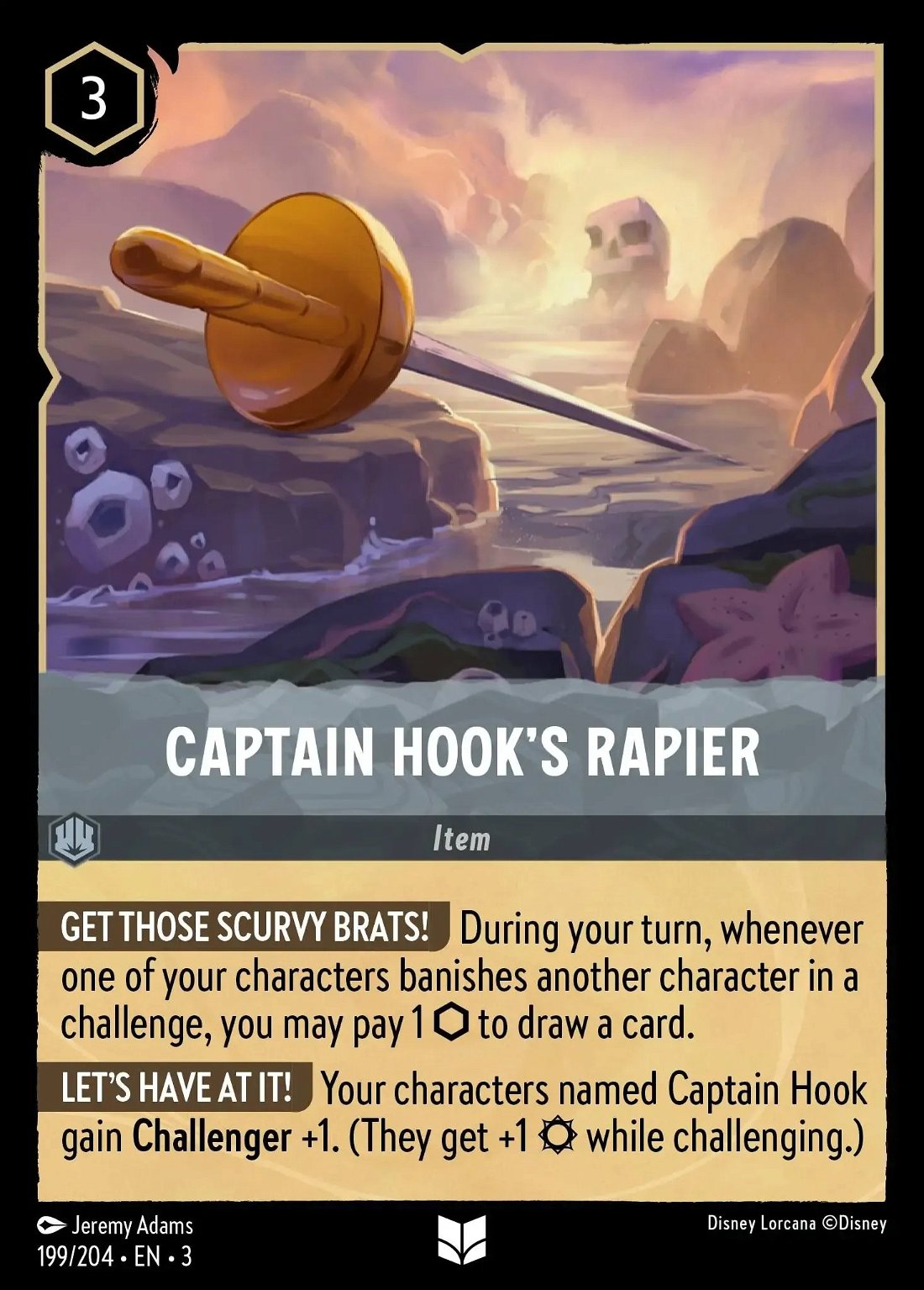 Captain Hook's Rapier Crop image Wallpaper