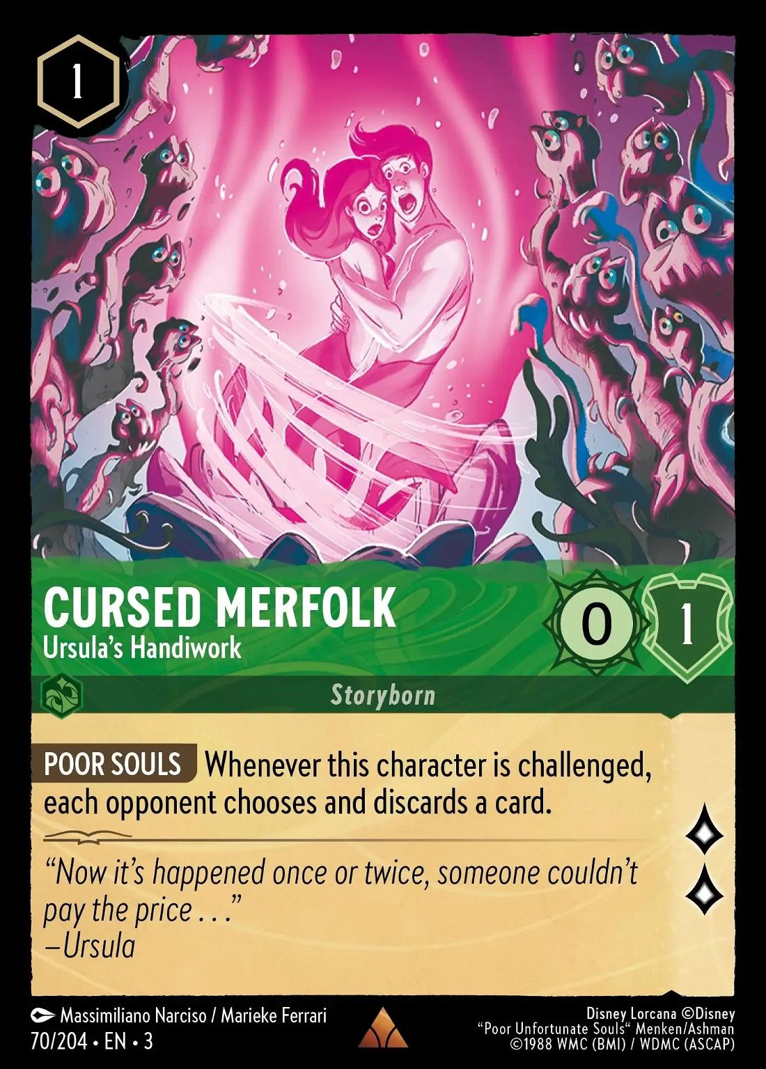 Cursed Merfolk - Ursula's Handiwork Crop image Wallpaper
