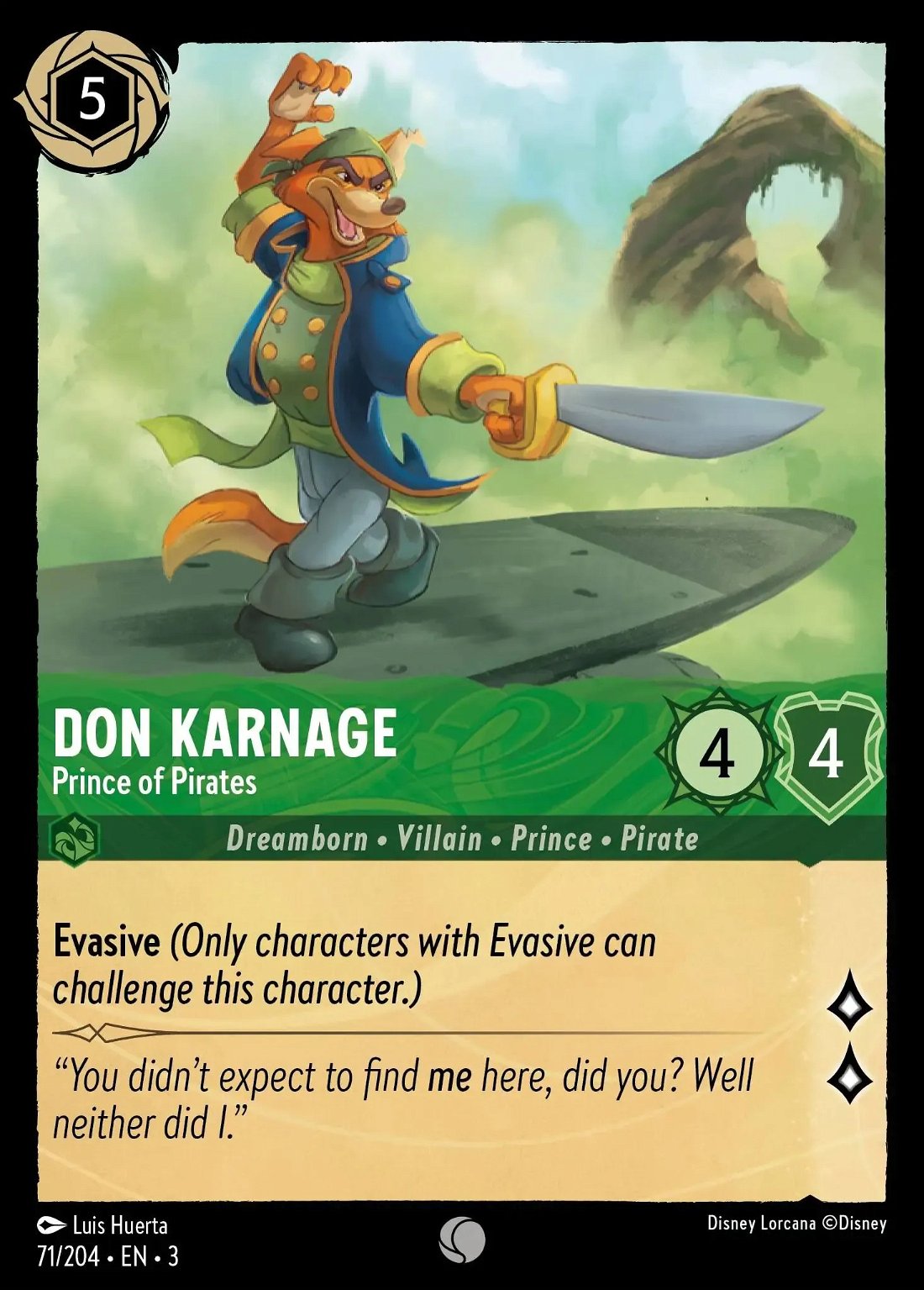Don Karnage - Prince of Pirates Crop image Wallpaper