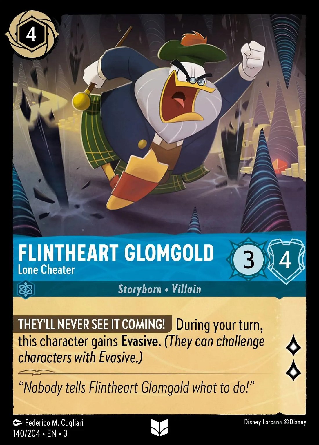 Flintheart Glomgold - Lone Cheater Crop image Wallpaper