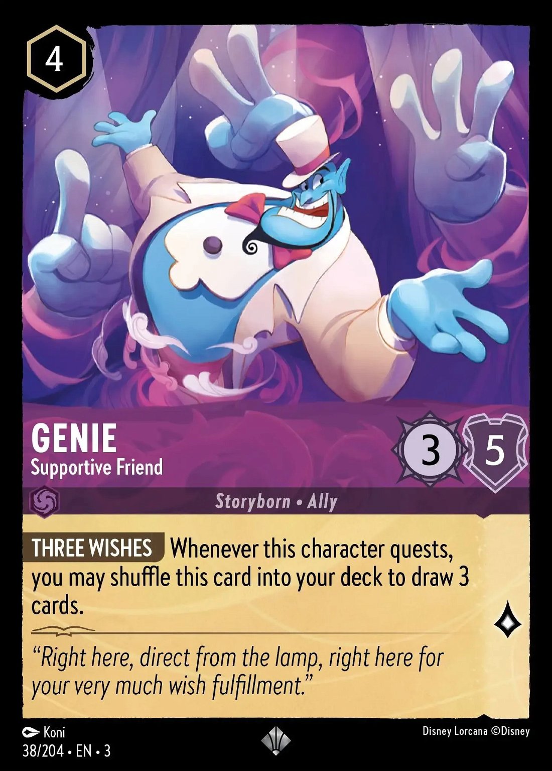 Genie - Supportive Friend Crop image Wallpaper