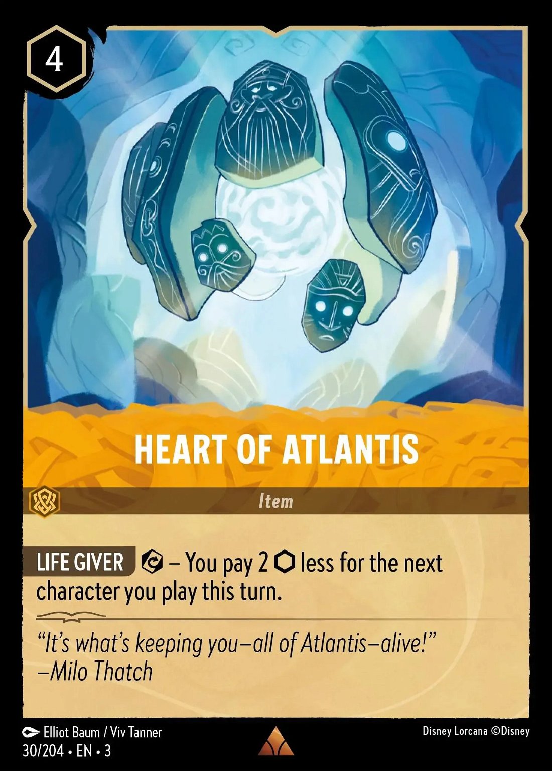 Heart of Atlantis Crop image Wallpaper