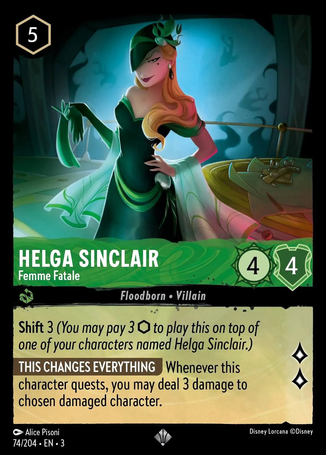 Helga Sinclair - Femme Fatale Crop image Wallpaper