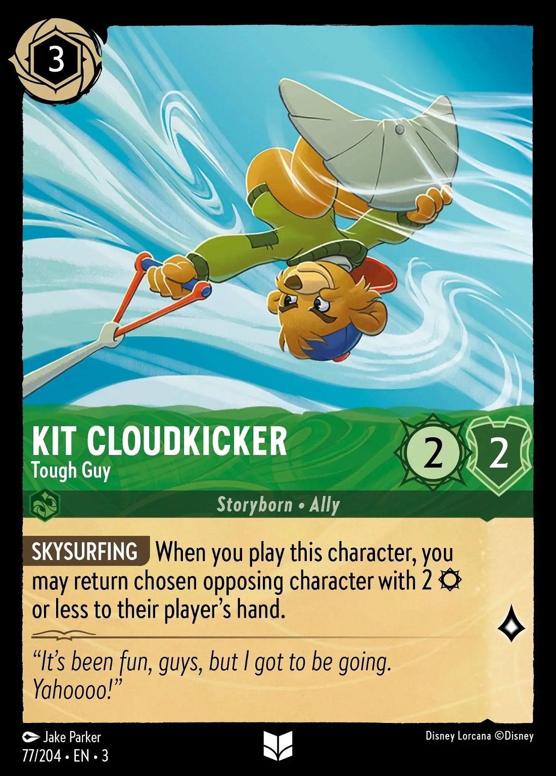 Kit Cloudkicker - Tough Guy Crop image Wallpaper