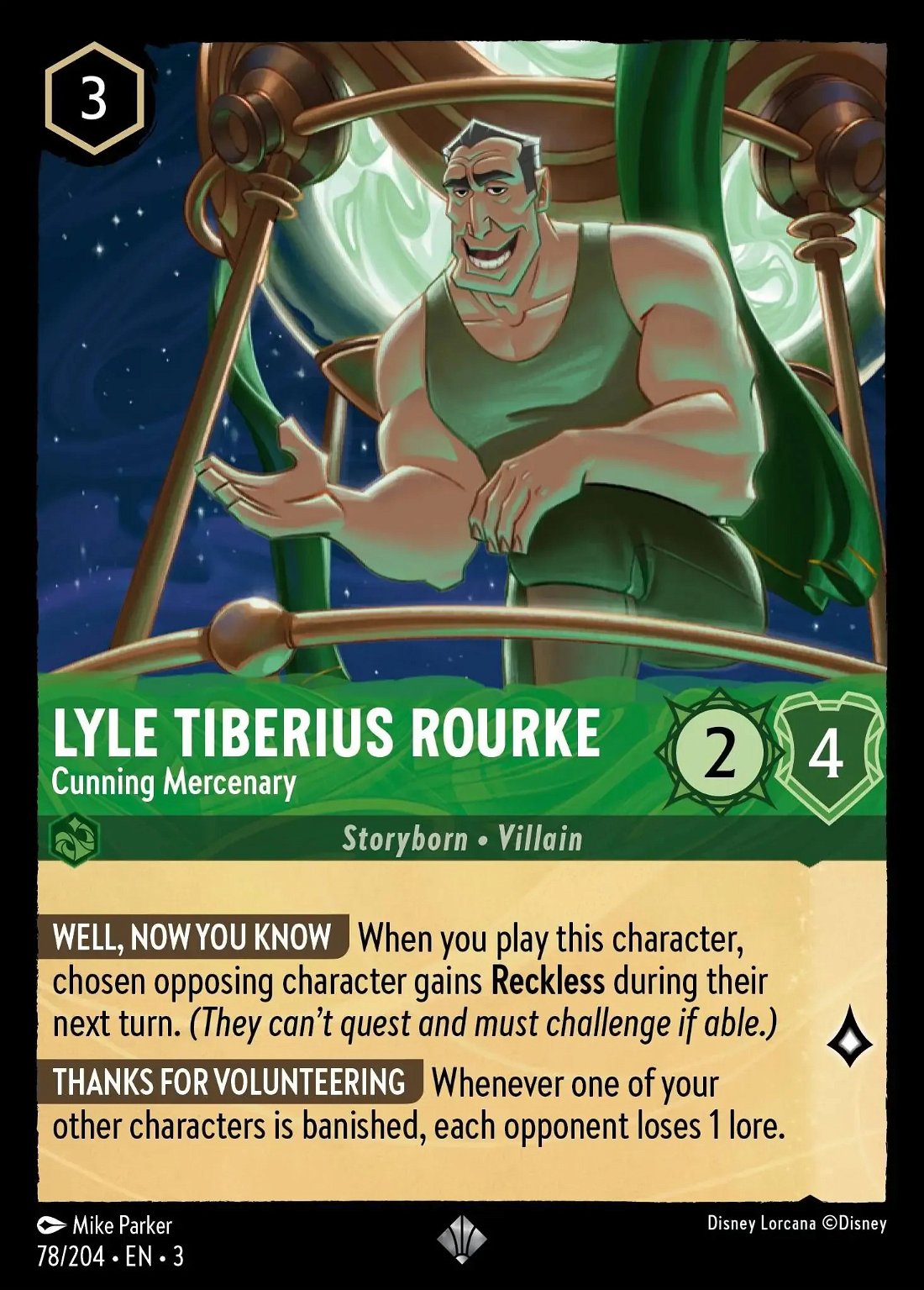 Lyle Tiberius Rourke - Cunning Mercenary Crop image Wallpaper