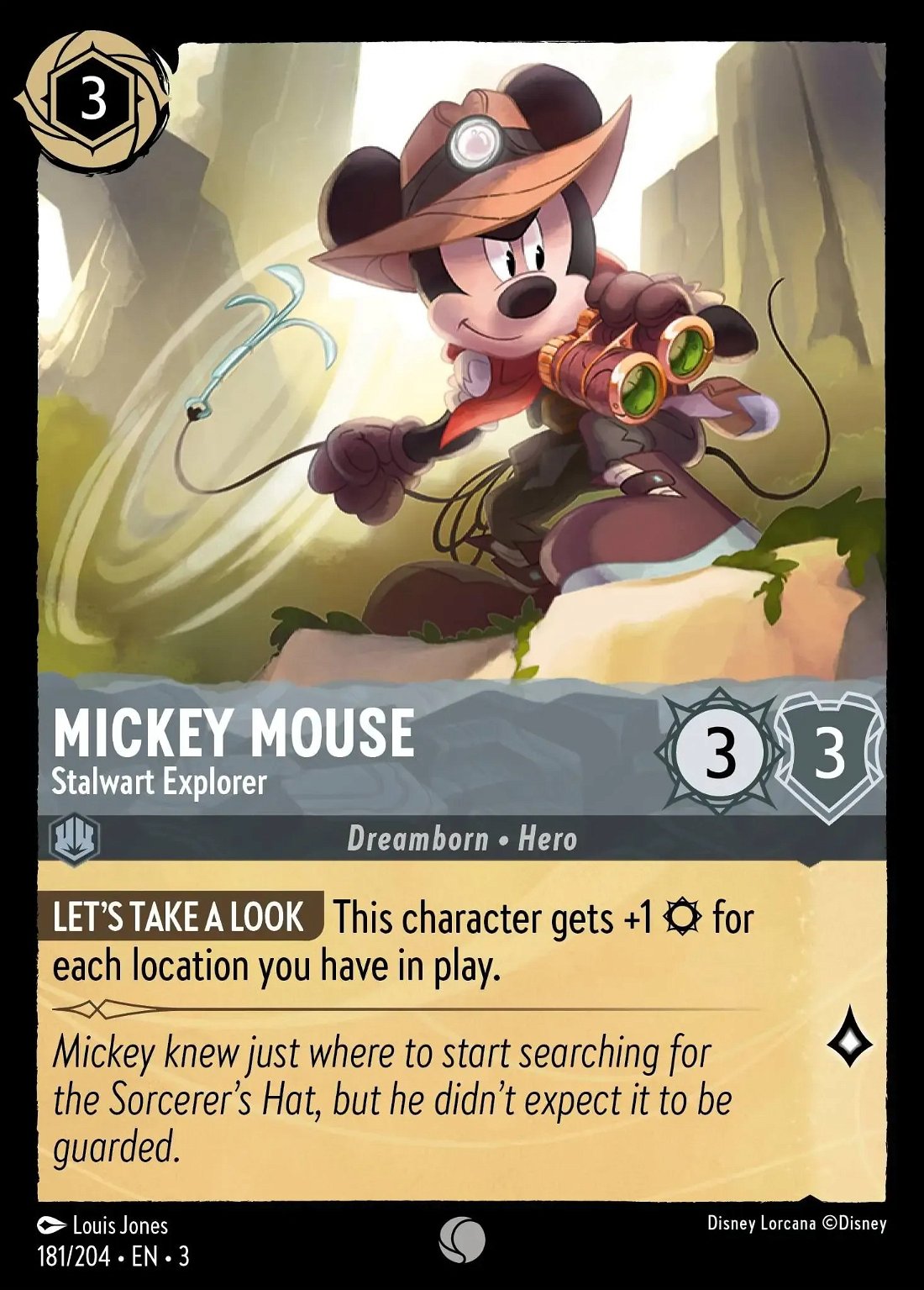 Mickey Mouse - Stalwart Explorer Crop image Wallpaper