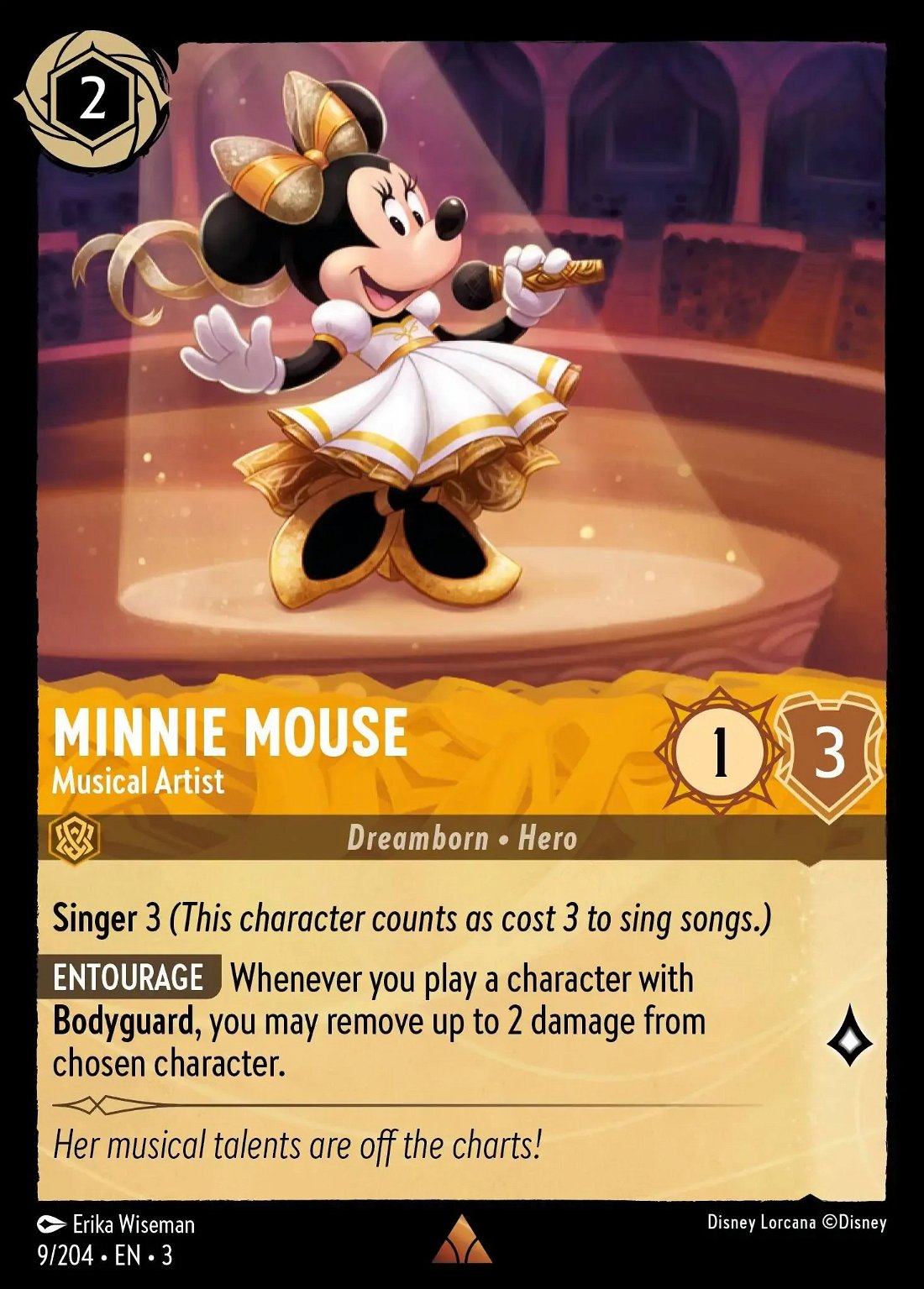 Minnie Mouse - Musical Artist Crop image Wallpaper