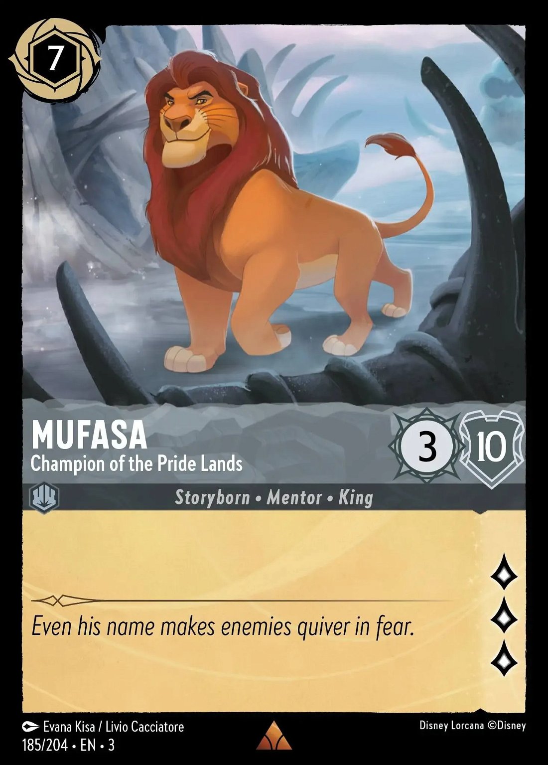 Mufasa - Champion of the Pride Lands Crop image Wallpaper