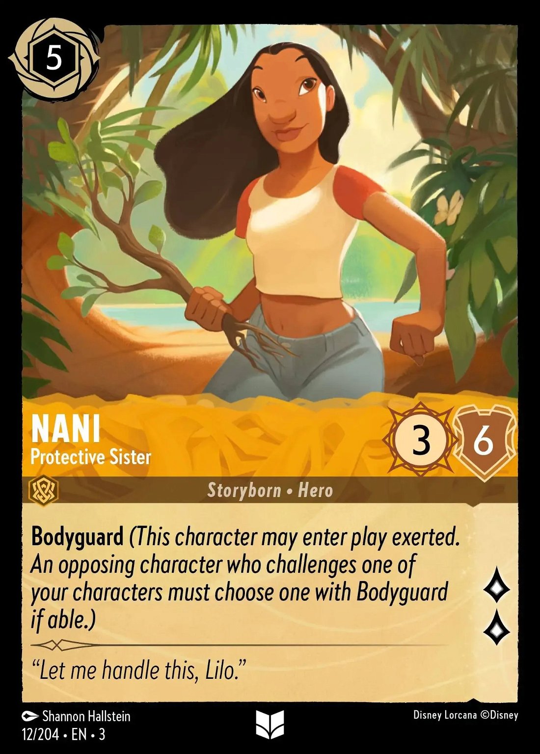 Nani - Protective Sister Crop image Wallpaper