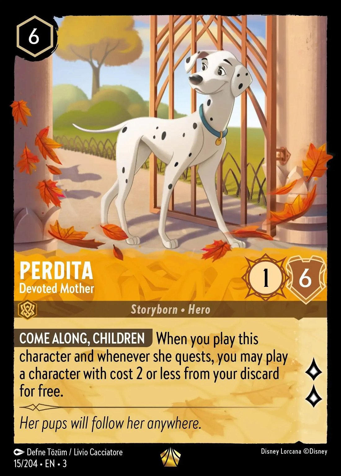Perdita - Devoted Mother Crop image Wallpaper
