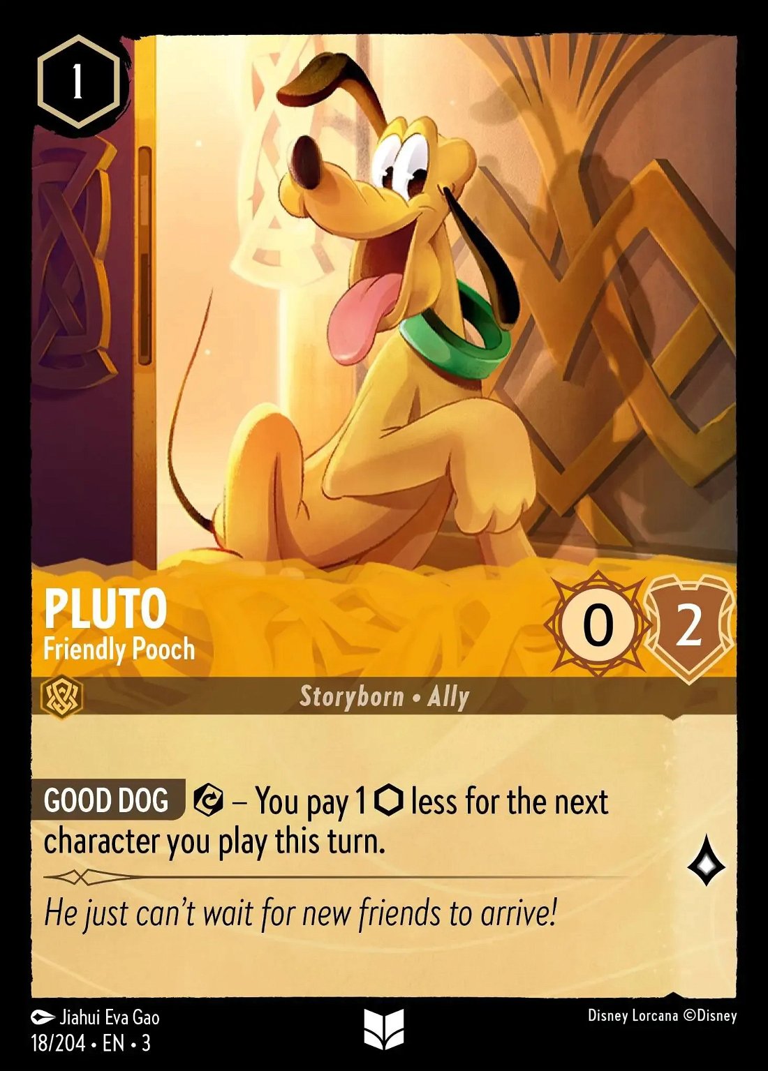 Pluto - Friendly Pooch Crop image Wallpaper