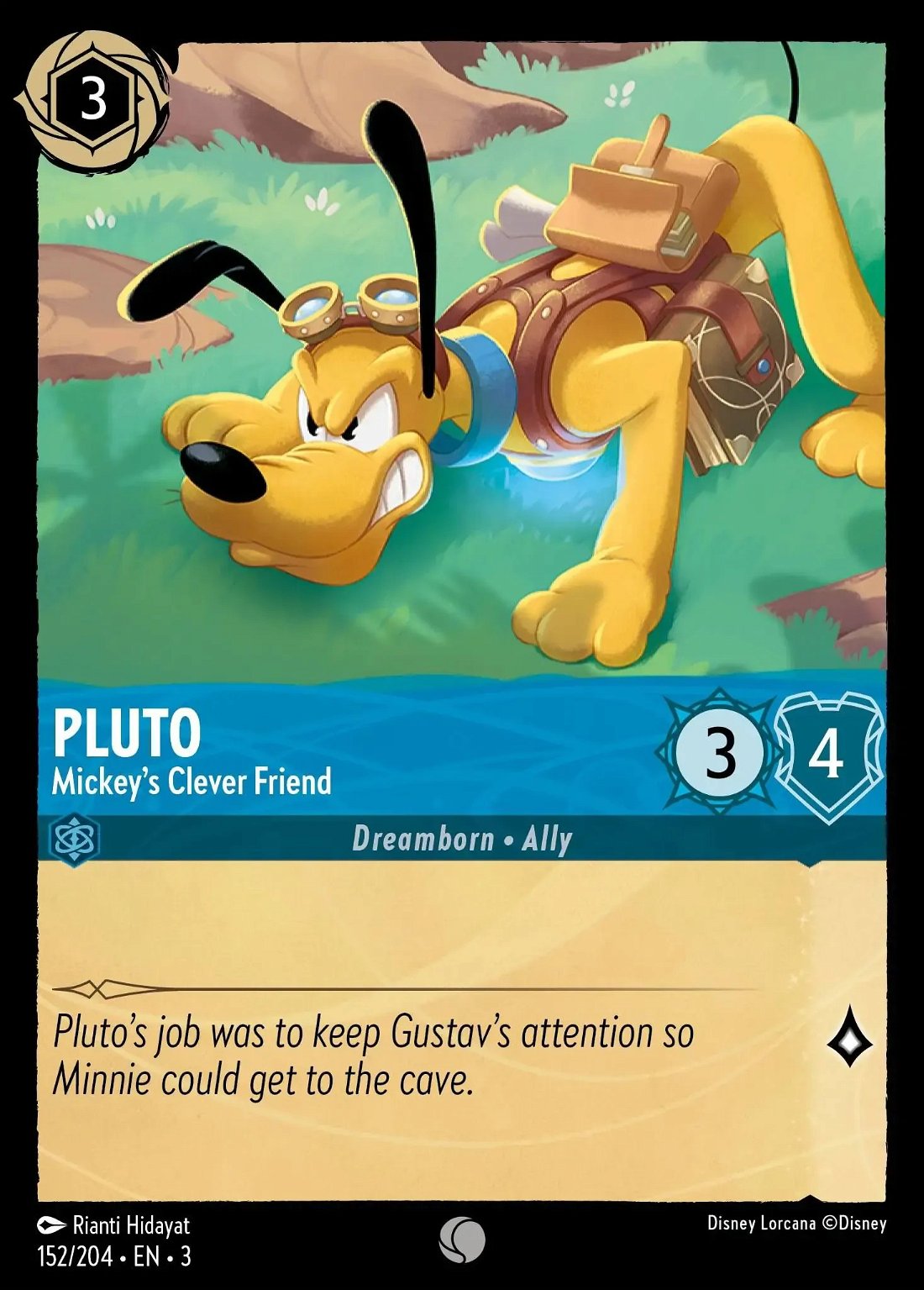Pluto - Mickey's Clever Friend Crop image Wallpaper