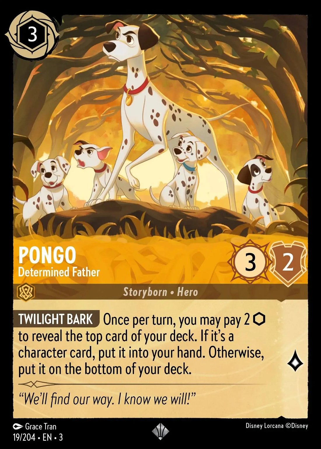 Pongo - Determined Father Crop image Wallpaper