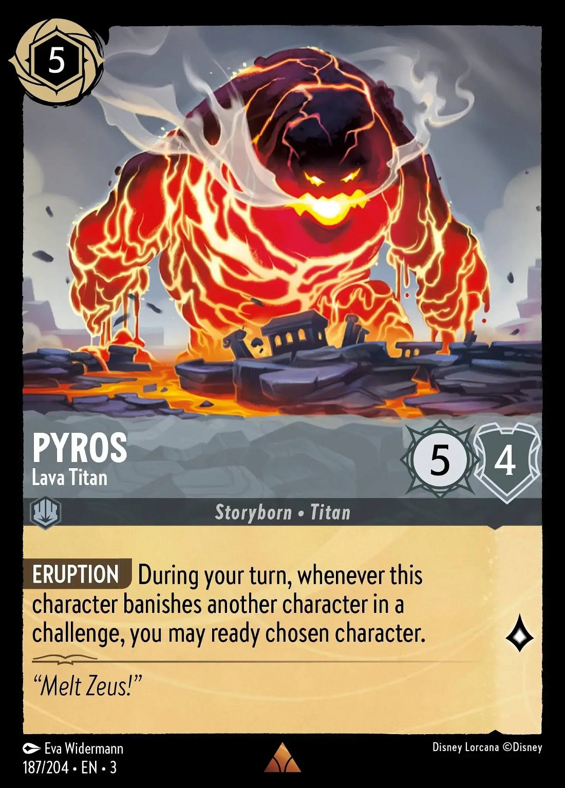 Pyros - Lava Titan Crop image Wallpaper