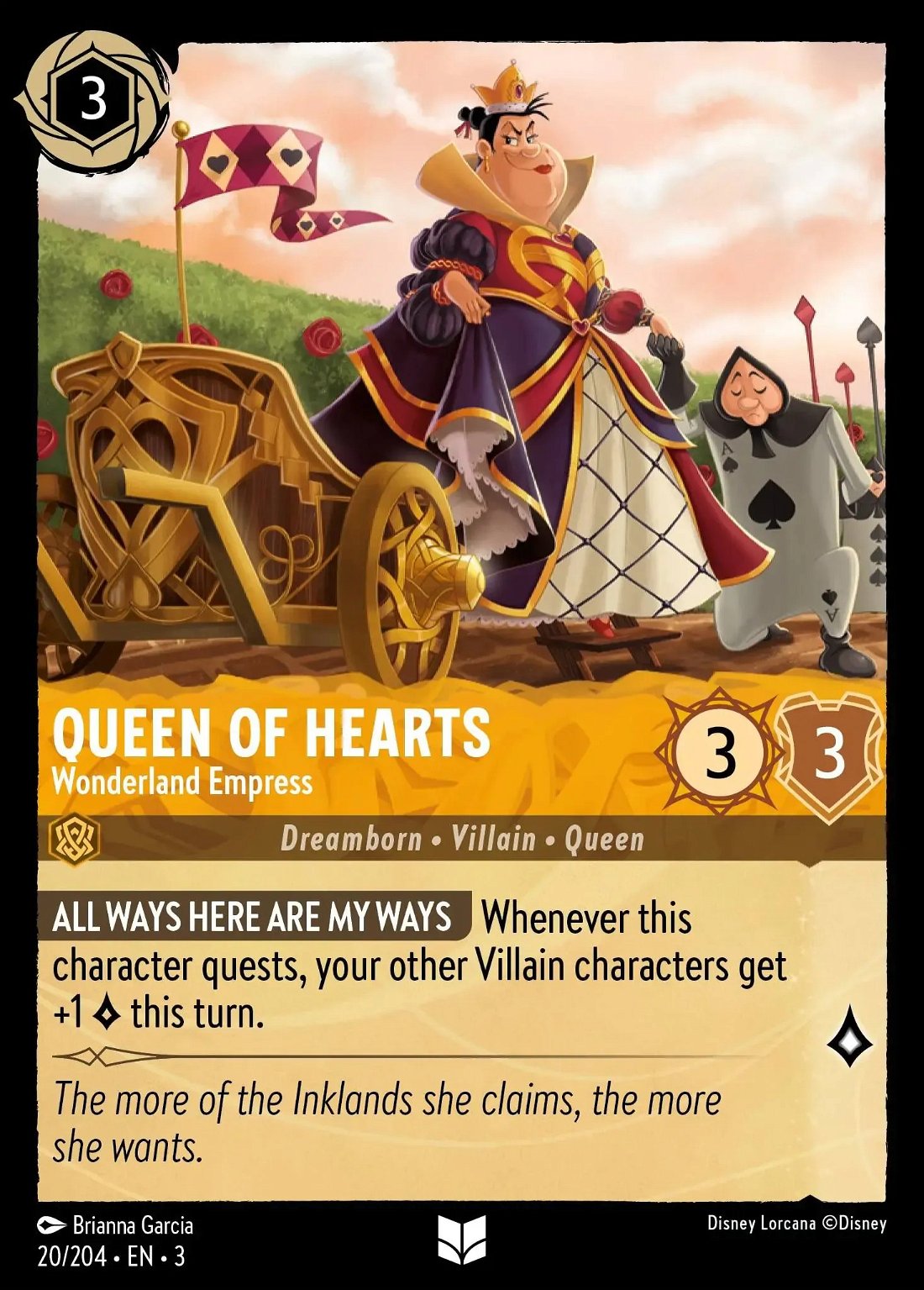 Queen of Hearts - Wonderland Empress Crop image Wallpaper