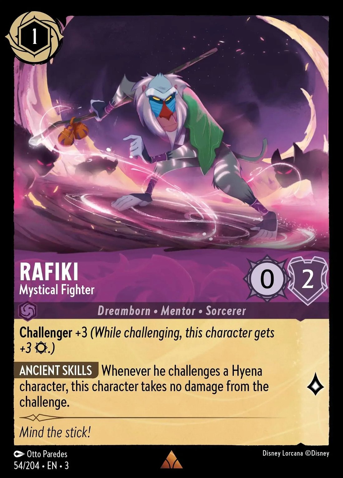 Rafiki - Mystical Fighter Crop image Wallpaper