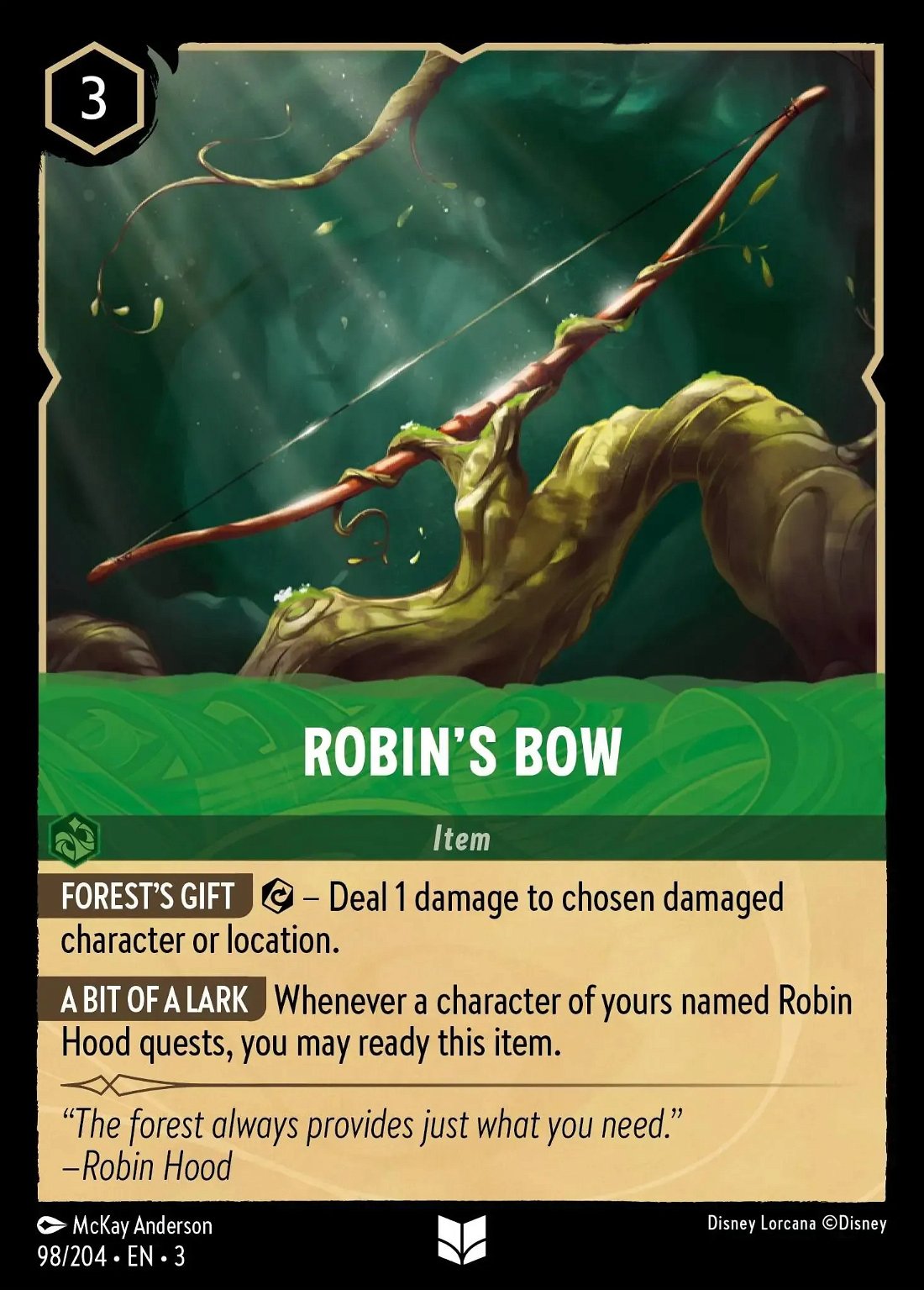 Robin's Bow Crop image Wallpaper