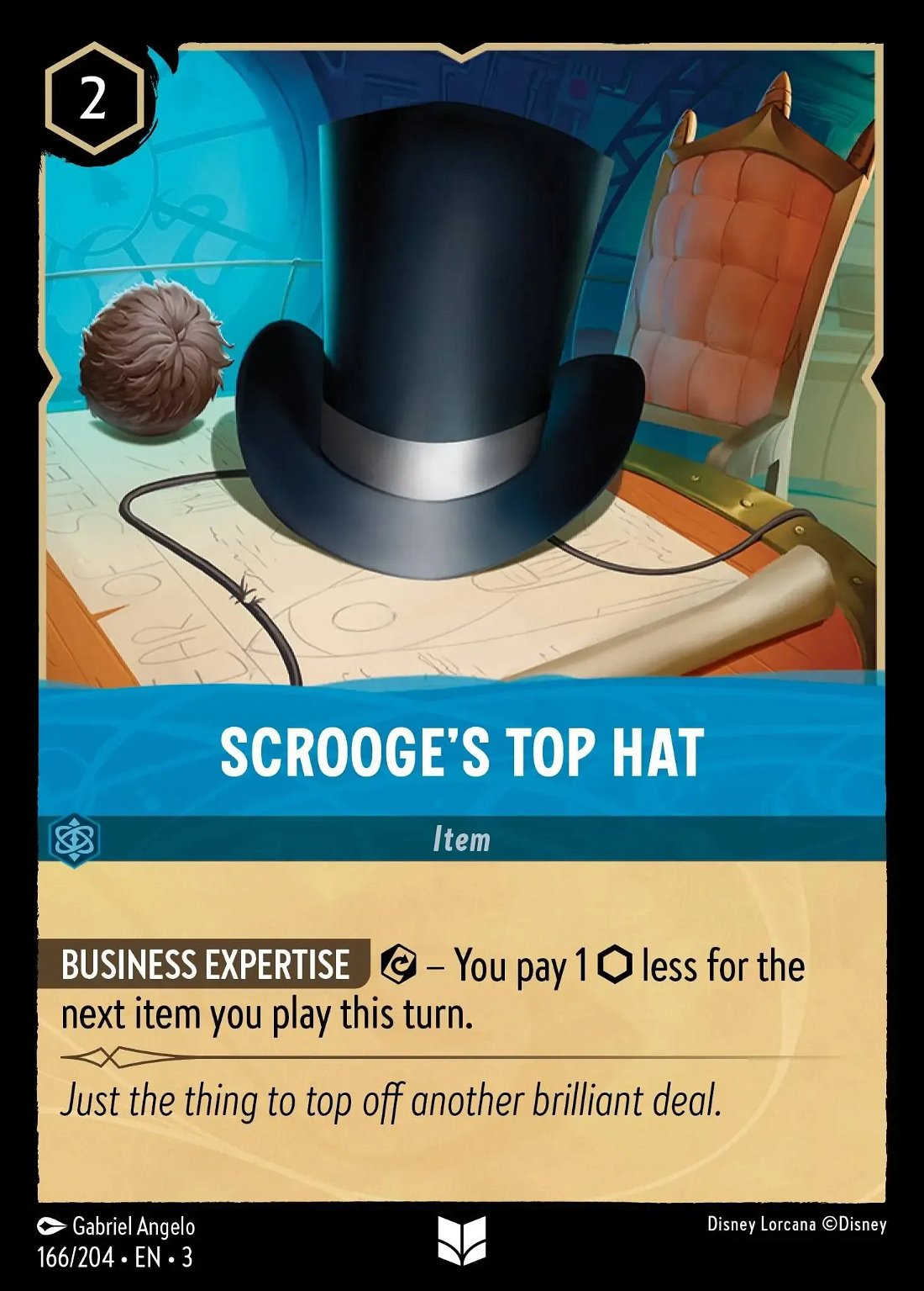 Scrooge's Top Hat Crop image Wallpaper