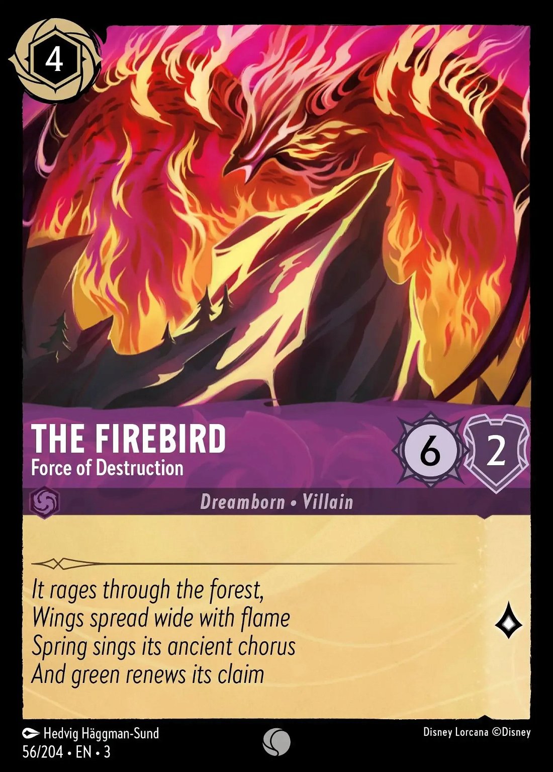 The Firebird - Force of Destruction Crop image Wallpaper