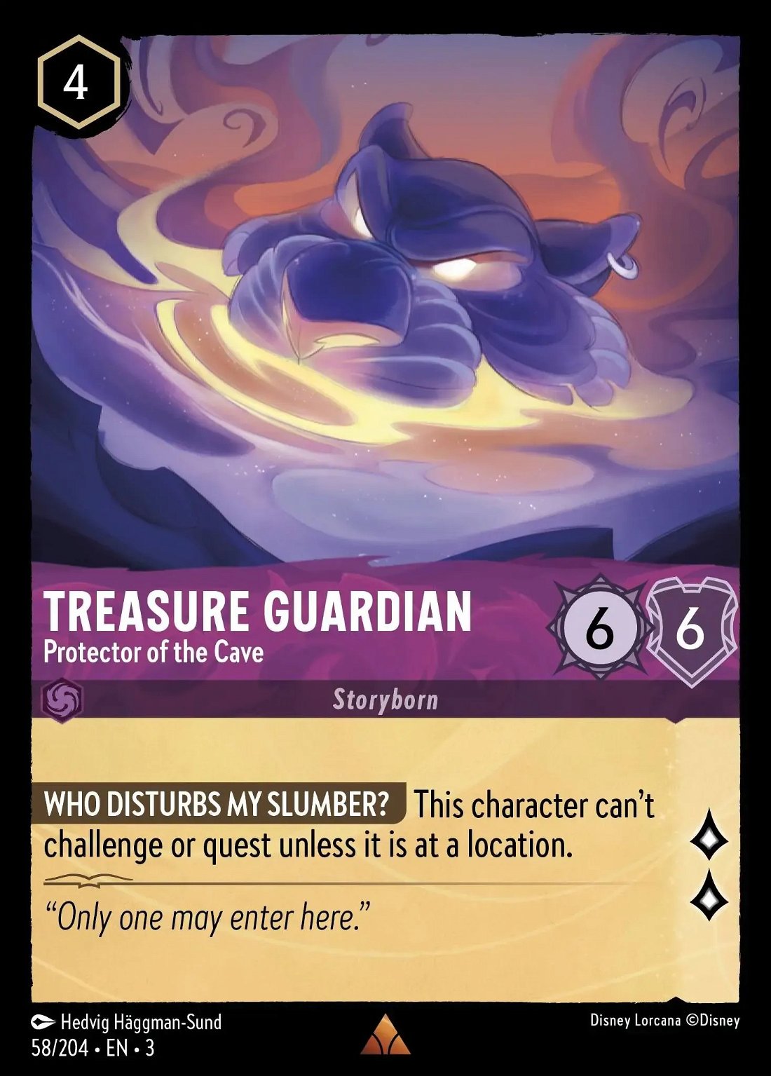 Treasure Guardian - Protector of the Cave Crop image Wallpaper