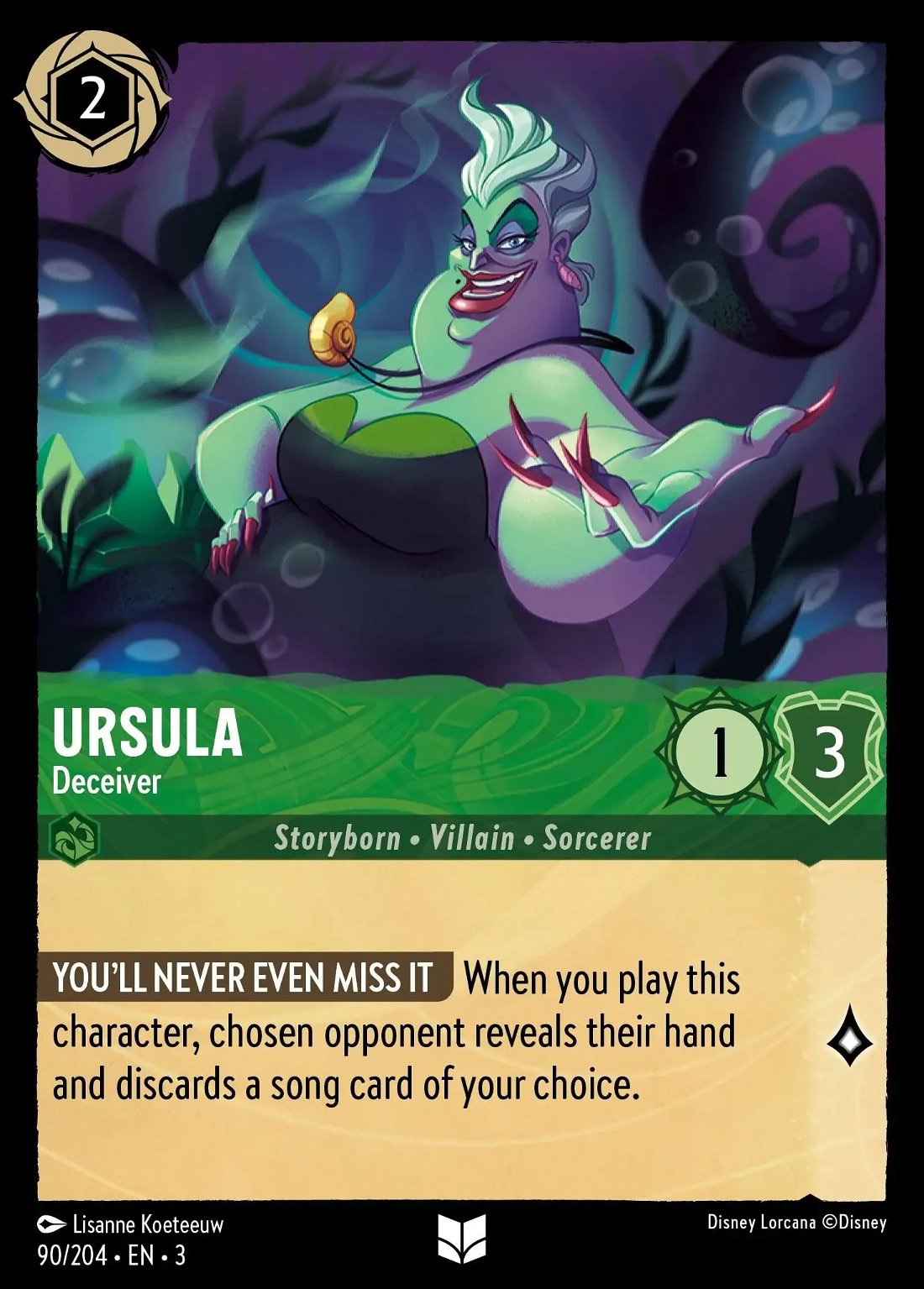 Ursula - Deceiver Crop image Wallpaper